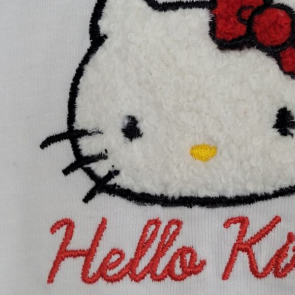 Sanrio Hello-Kitty Shirt Womens Large 20x25 Embroidered Logo - Picture 14 of 14
